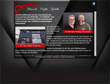 Tablet Screenshot of gm-werbung.com